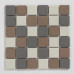 MOSAIC PORC. GREY & BROWN FT101